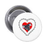 Possum Love Pinback Button