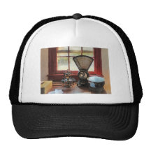 Postal Scale and Rubber Stamps Trucker Hat