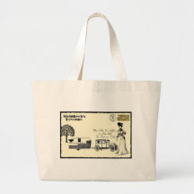 Postcard Art Tote Bag