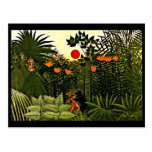 Postcard-Classic/Vintage-Henri Rousseau 23