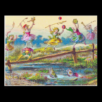 Postcard:  Fairies [Faeries] Haunt postcards