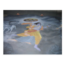 Postcard, Rangoli, IIT KGP, Diwali
