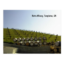 Postcard: Rotta Winery Vineyard, Templeton, CA