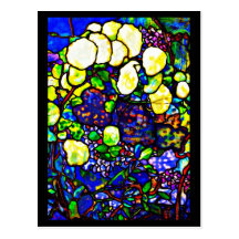 Postcard-Stained Glass-Louis Tiffany 14