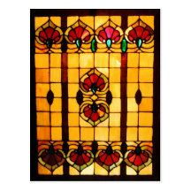 Postcard - Stained Glass Window postcard