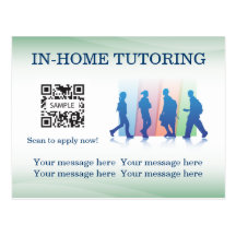 Postcard Template Students Walking