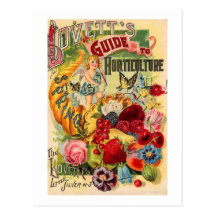 Postcard-Vintage Lovetts Horticulture Guide