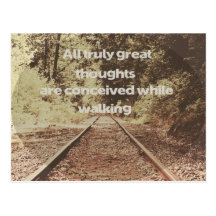 Postcard ..... Walking