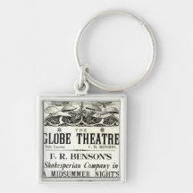 Poster advertising 'A Midsummer Night's Dream' Key Chain
