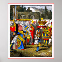 Poster: Alice meets the Queen of Hearts