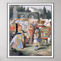 Poster: Alice meets the Queen of Hearts