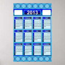Poster Calendar 2013