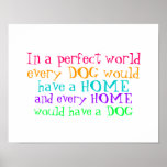poster every home should have a dog
