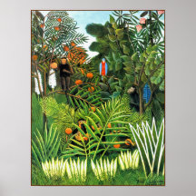 Poster/Print: Exotic Landscape  (Paysage Exotique)