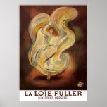 Poster Print: Folies Bergere La Loie Fuller