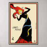 Poster/Print:  Toulouse Lautrec - Jane Avril