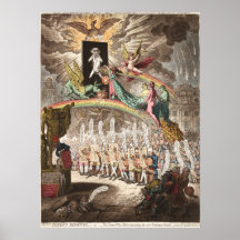 Poster/Print: Venetian Oracle - Vintage Caricature