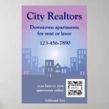 Poster Template City Realtors