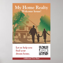 Poster Template My Home Realty