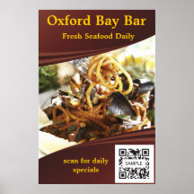 Poster Template Oxford Bay Bar