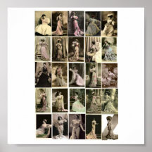 Poster-Vintage-Formal Dresses