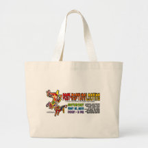 postrapture looting horizontal canvas bag