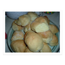 potato rolls Postcard