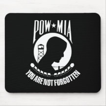 POW-MIA Flag Mousepads