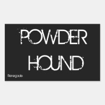 Powder Hound Stickers