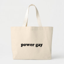 POWER GAY TOTE BAG