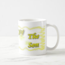 Powered by the Son mug mugs