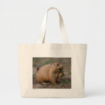 Prairie Dog Tote Bags