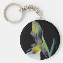 Prairie lady's slipper keychains