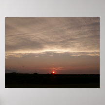 Prairie Storm Sunset Print