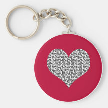 Pray for Japan round keychain
