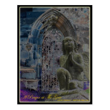prayer at the gate postcard