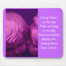 Prayer for Infants Mousemats