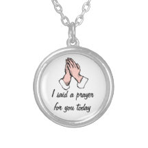 Prayer Hands Necklace