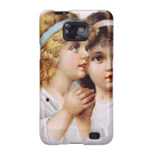 Praying angels children samsung galaxy SII case