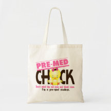 Pre-Med Chick 2 Canvas Bag