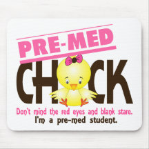 Pre-Med Chick 2 Mouse Pad
