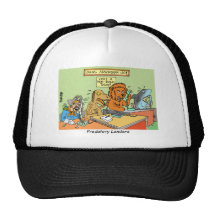 PREDATORY LENDERS / BANKING / BANKERS / FINANCIAL MESH HAT