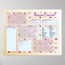 Pregnancy Tracker Poster