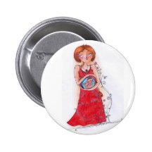 pregnant Mum Pinback Buttons