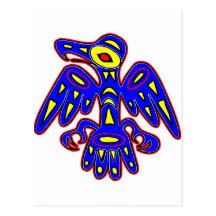 Prehistoric Cave Art Bird Postcards