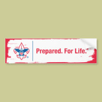 Prepared. For Life Bumper Sticker bumper stickers