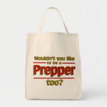 Prepper Too Grocery Bag