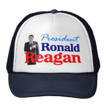 Pres Ronald Reagan Mesh Hat
