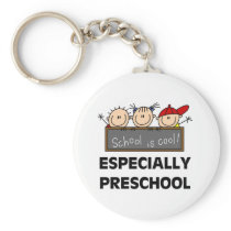 Preschool School is Cool Tshirts and Gifts keychains