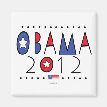 President Barack Obama 2012 Gear Fridge Magnets
